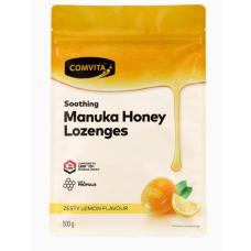 Comvita  康维他 麦卢卡蜂蜜 蜂胶糖 润喉糖 柠檬味 500克